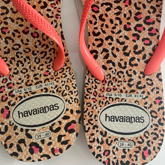 Leopard printed flip-flops- HAVAIANAS - Picture 3 of 3